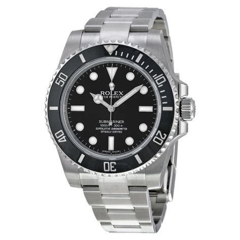 rolex automatic watches black